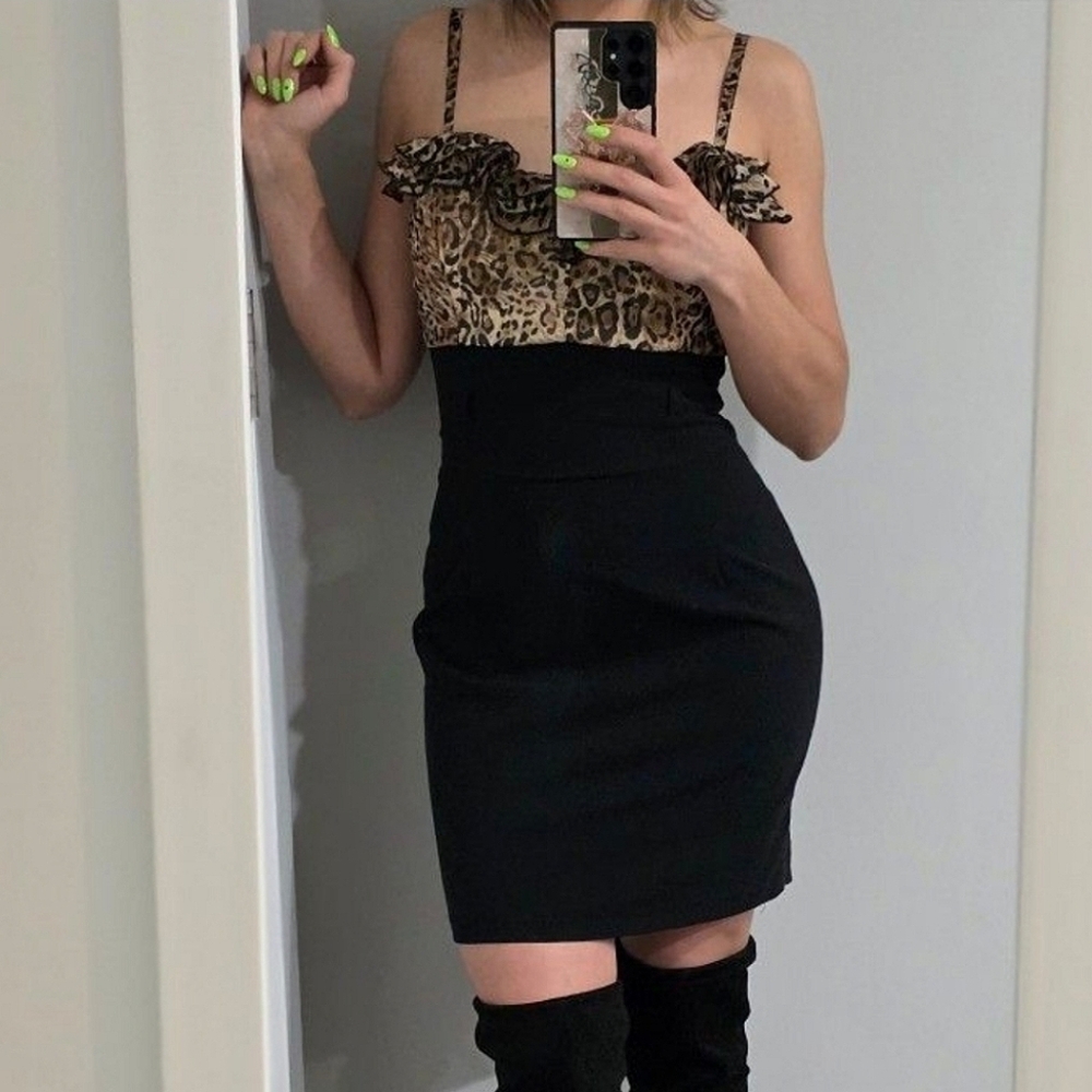 Ruby Rox Leopard Dress